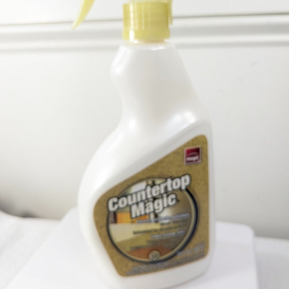 Magic Countertop Cleaner 24 oz Non-Aerosol trigger spray protect polish READ‎